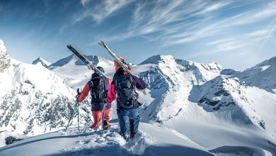 Freeride beim Kitzsteinhorn