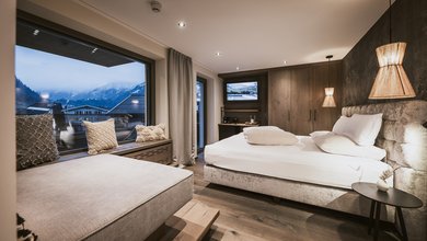 Weitblick Suite im Design Hotel Margarethenstein im Salzburger Land