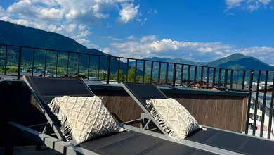 Margarethenstein Liegen Dachterrasse