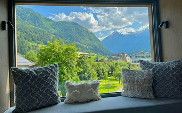 Blick aus dem Fenster Margarethenstein